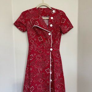 Allie Hamilton The Notebook Bandana Mini Dress
